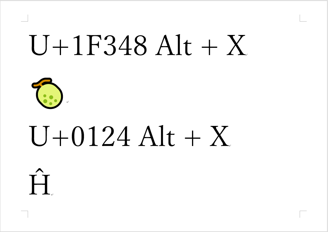 Unicodeの説明1