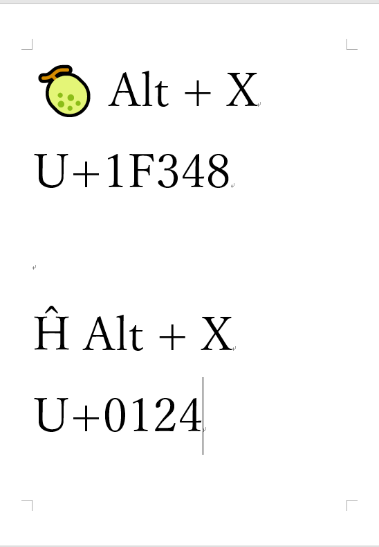 Unicodeの説明2